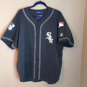 Mens 90s Chicago White Sox Starter Baseball Jersey Size Xl